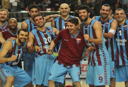 Trabzonspor Basketbol ilk sırada tamamladı