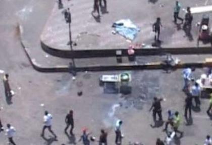 Tahrir'de patlama: 3 yaralı