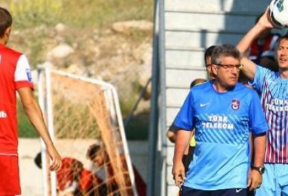 Trabzonspor, ilk hazırlık maçında berabere kaldı