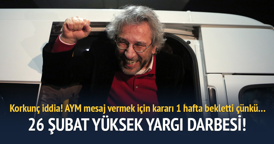 Erdoğan'ın doğum günü olan 26 Şubat'da, AYM darbesiyle FETÖ mesajı